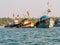 Troller type fishing boat at coastal maharashtra region.Â SindhudurgÂ  district listed in 30 favorite tourist destination around